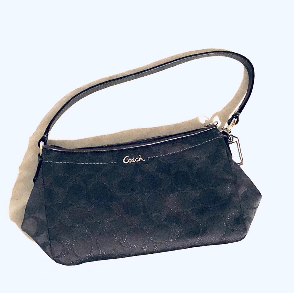 Midnight blue Coach minibag!!